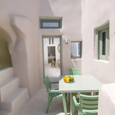 아파트 Morfi Cave House 이아